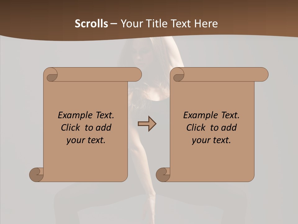 Style Cool Female PowerPoint Template