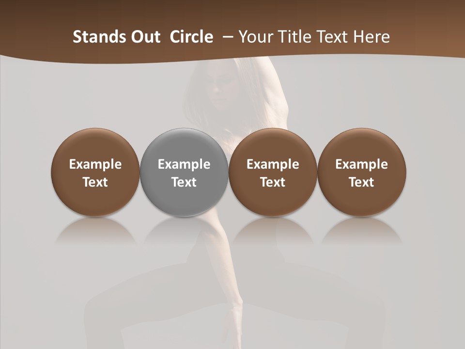 Style Cool Female PowerPoint Template