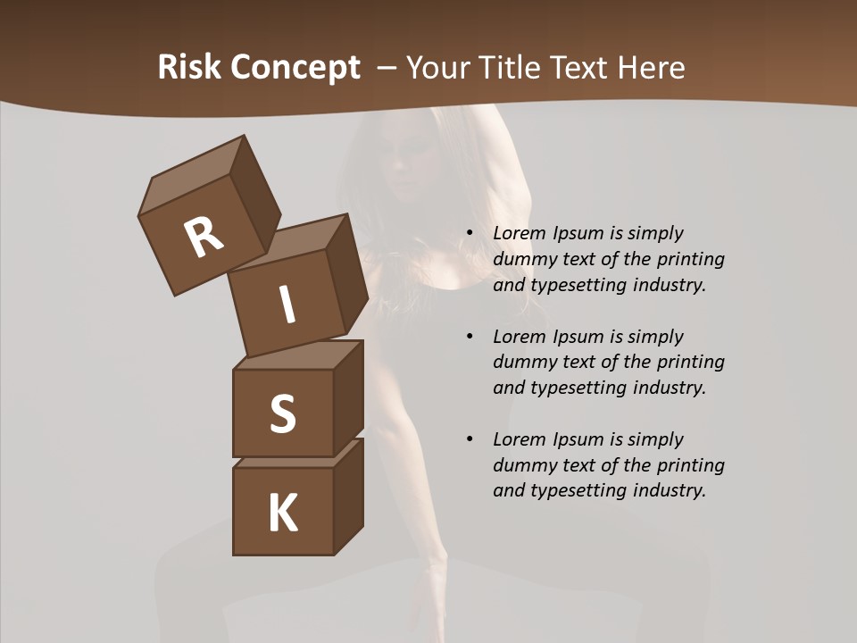 Style Cool Female PowerPoint Template