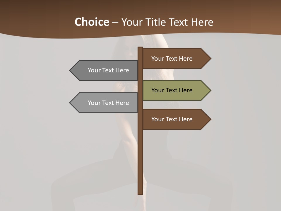 Style Cool Female PowerPoint Template