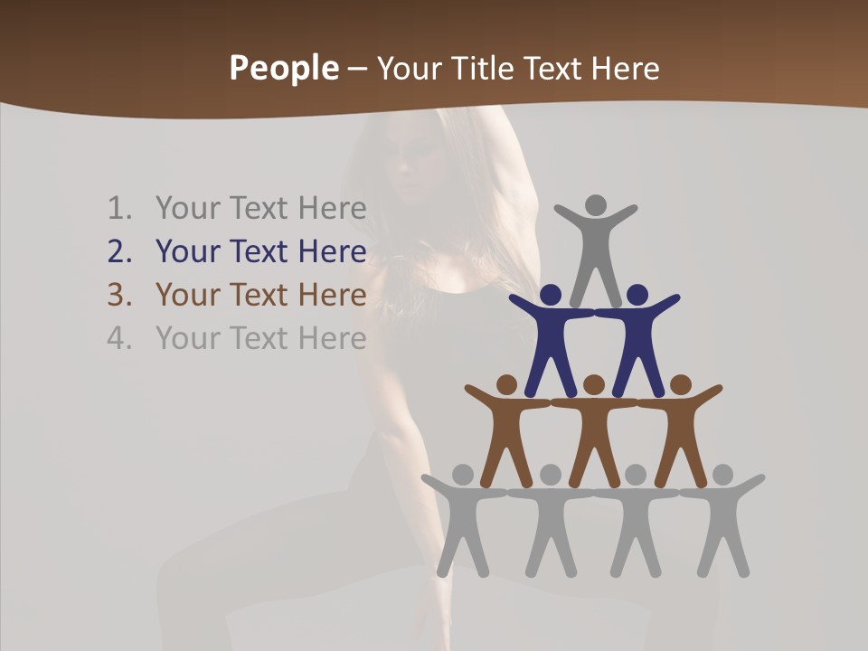 Style Cool Female PowerPoint Template