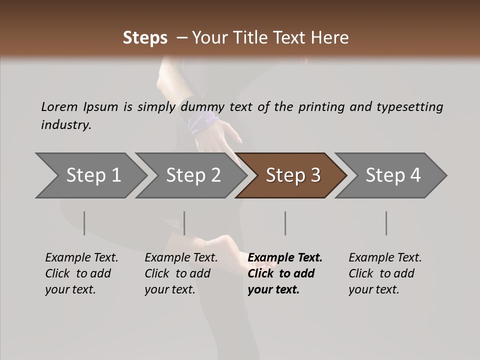 Sport Grace Action PowerPoint Template