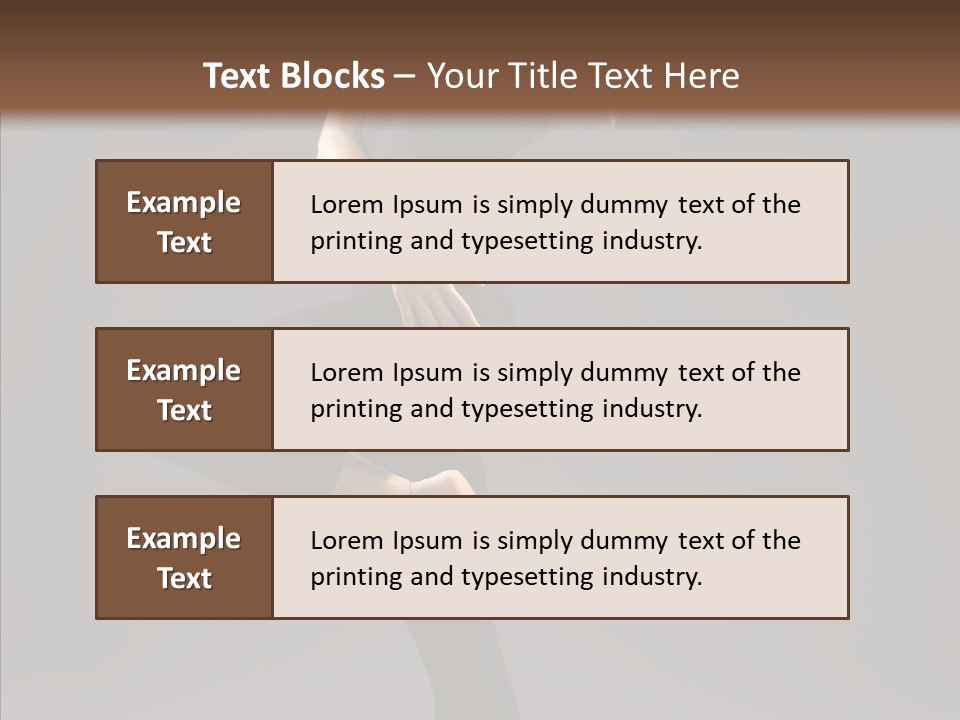 Sport Grace Action PowerPoint Template