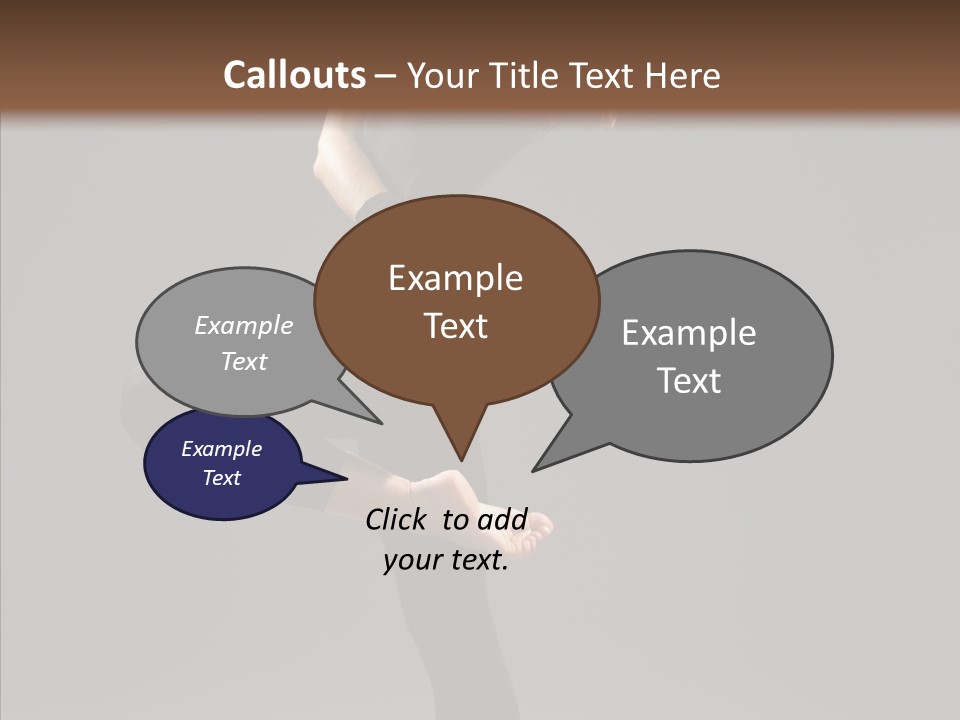 Sport Grace Action PowerPoint Template