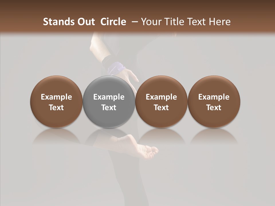 Sport Grace Action PowerPoint Template