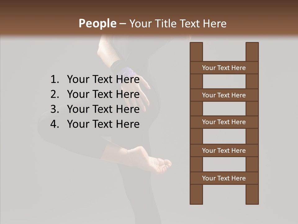 Sport Grace Action PowerPoint Template