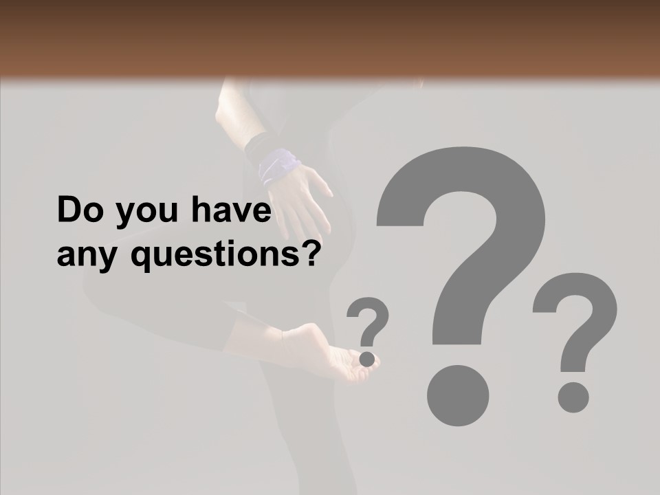 Sport Grace Action PowerPoint Template