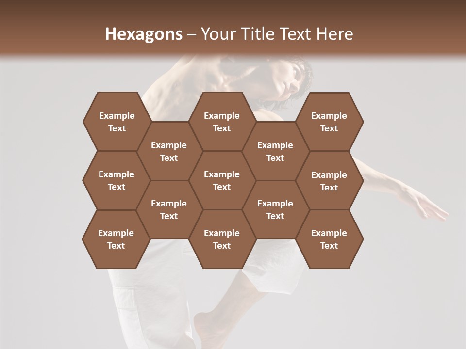 Motion Performer Gymnastic PowerPoint Template