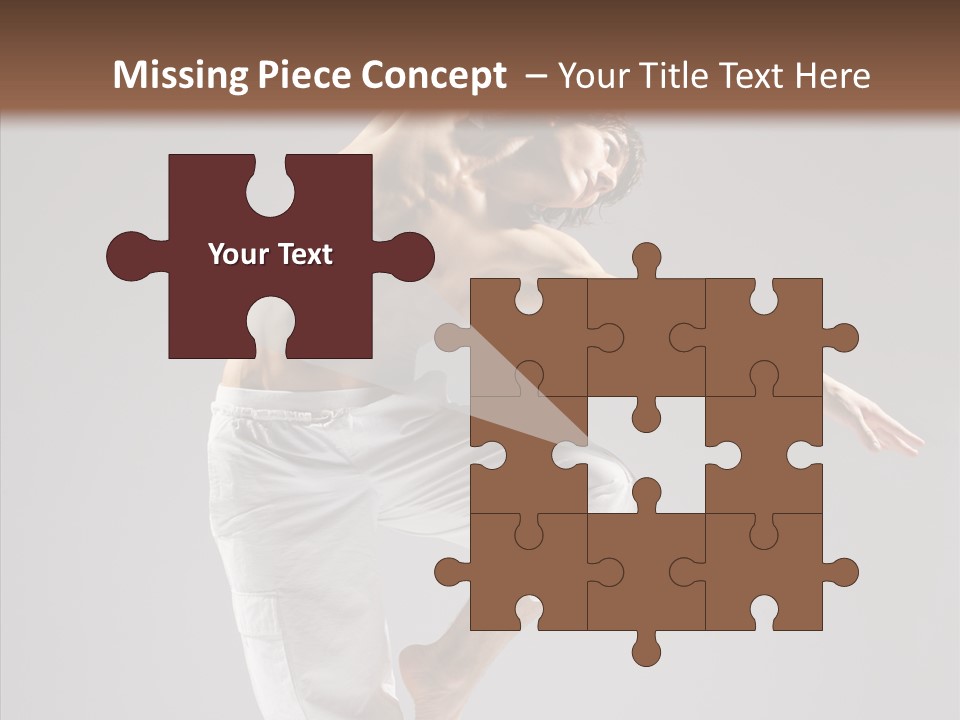 Motion Performer Gymnastic PowerPoint Template