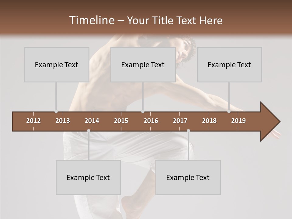 Motion Performer Gymnastic PowerPoint Template