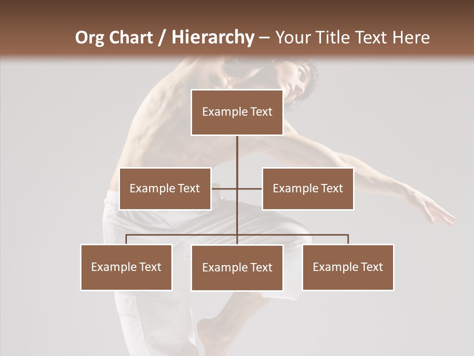 Motion Performer Gymnastic PowerPoint Template