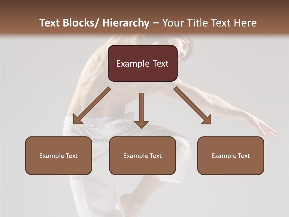 Motion Performer Gymnastic PowerPoint Template