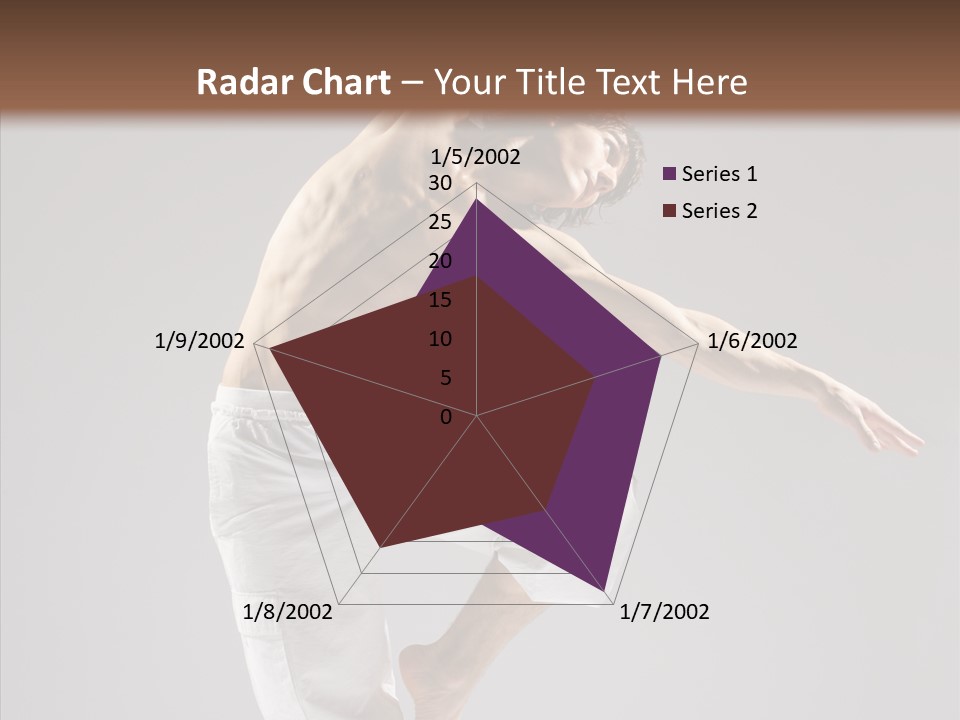 Motion Performer Gymnastic PowerPoint Template