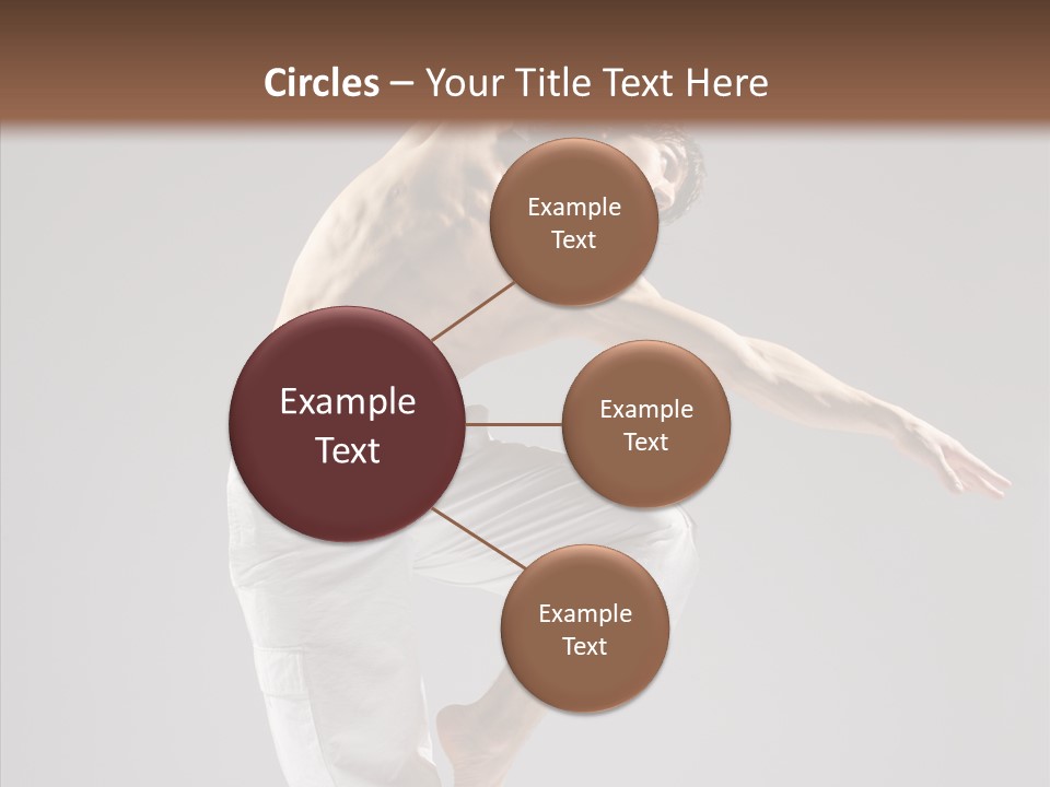 Motion Performer Gymnastic PowerPoint Template
