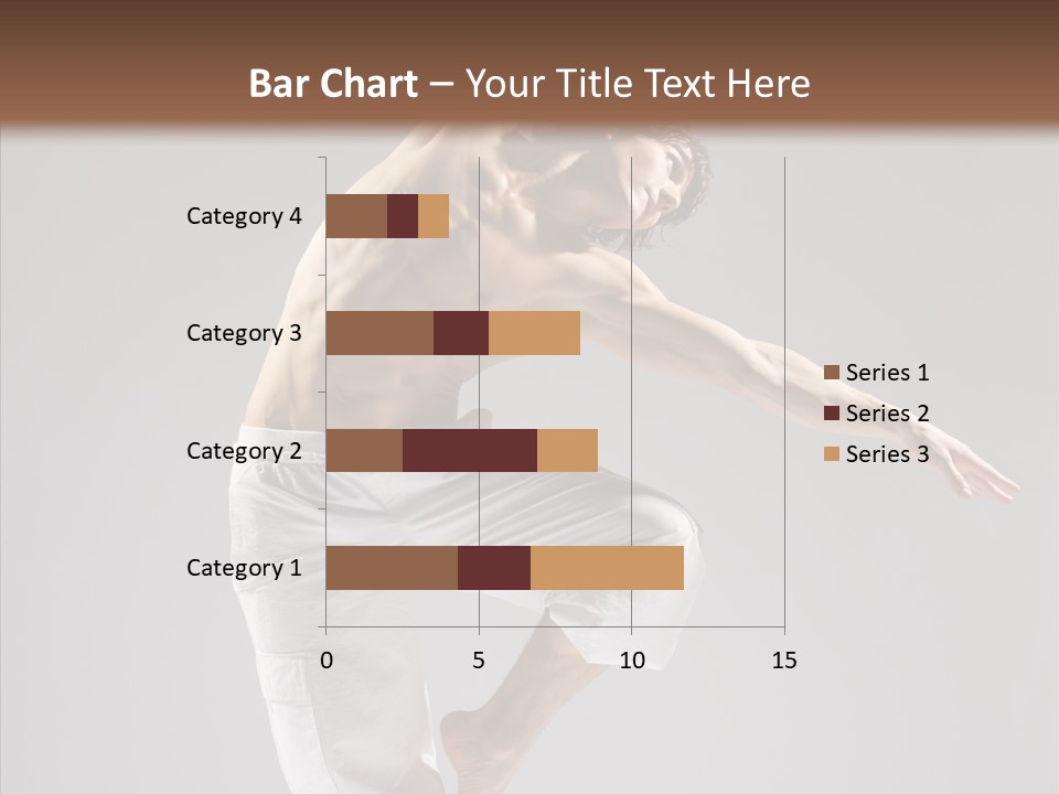 Motion Performer Gymnastic PowerPoint Template