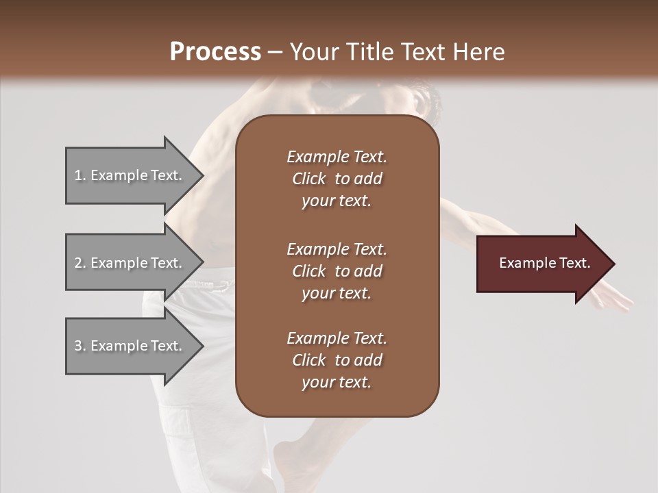 Motion Performer Gymnastic PowerPoint Template