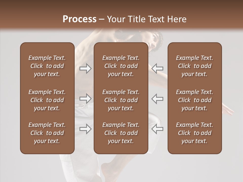 Motion Performer Gymnastic PowerPoint Template