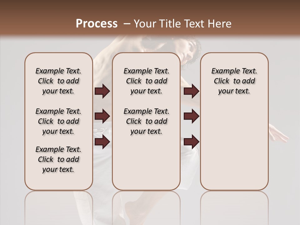 Motion Performer Gymnastic PowerPoint Template