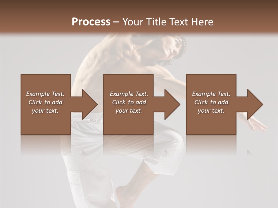 Motion Performer Gymnastic PowerPoint Template