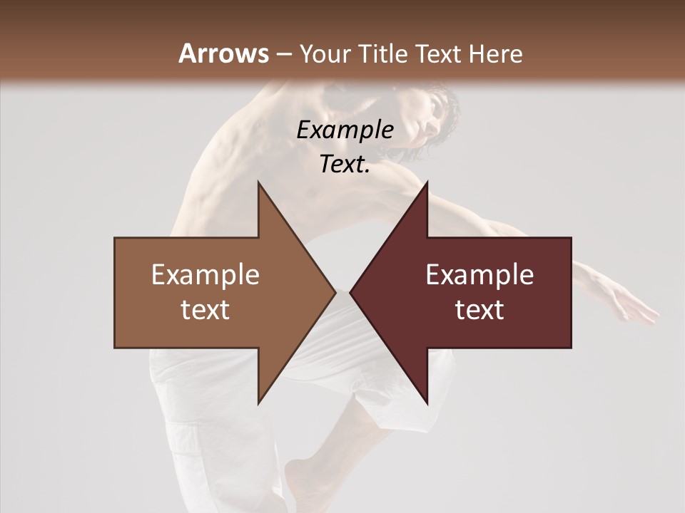 Motion Performer Gymnastic PowerPoint Template