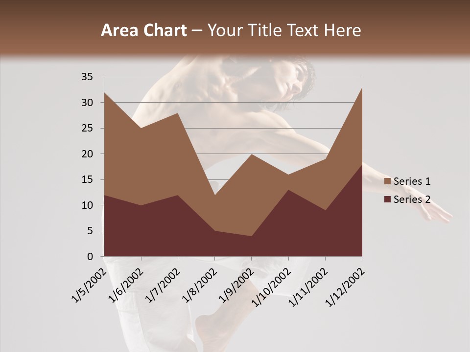Motion Performer Gymnastic PowerPoint Template
