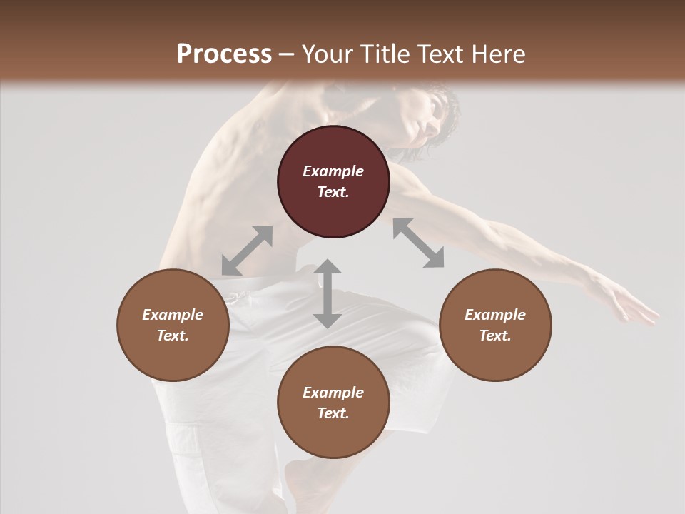 Motion Performer Gymnastic PowerPoint Template
