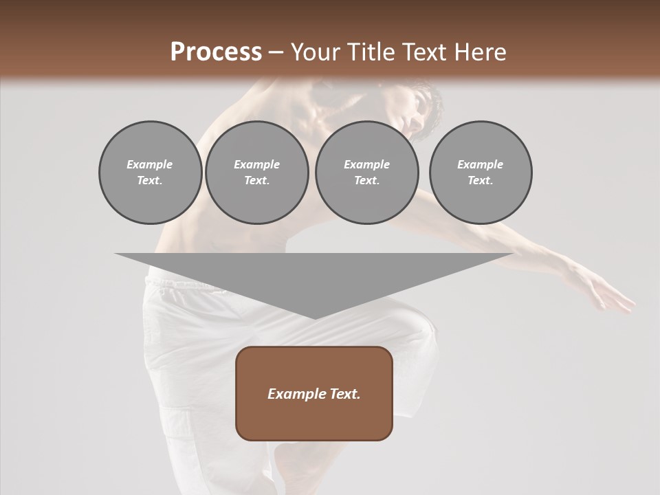 Motion Performer Gymnastic PowerPoint Template