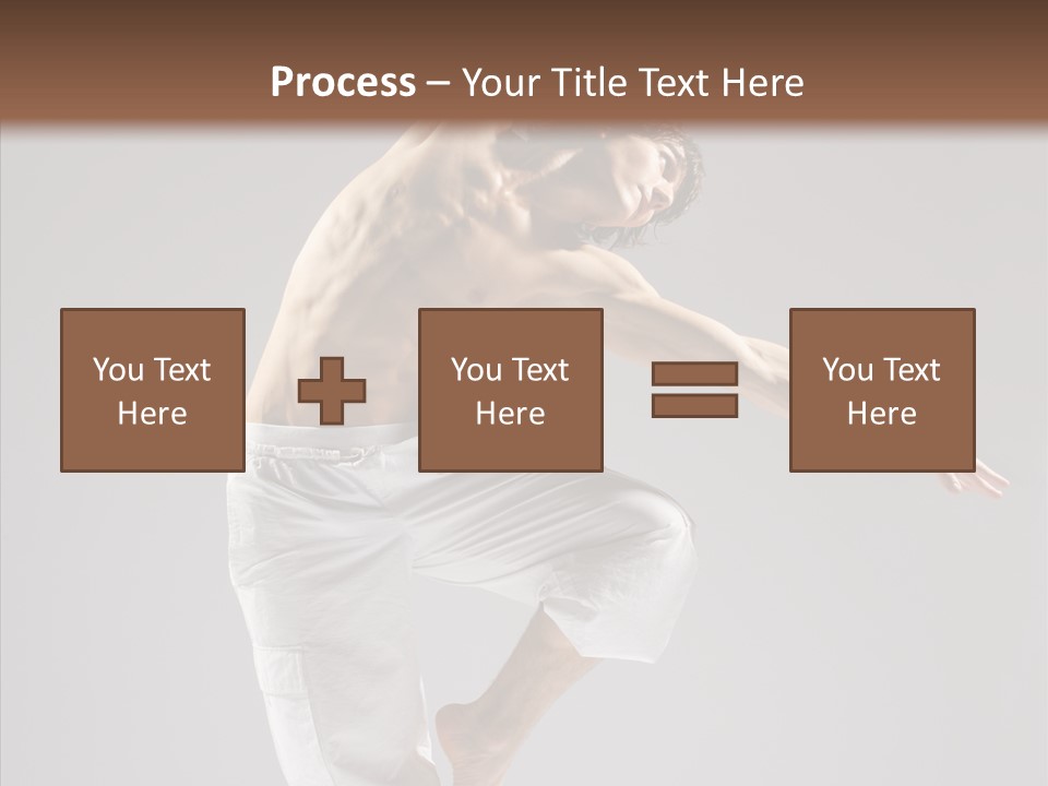 Motion Performer Gymnastic PowerPoint Template