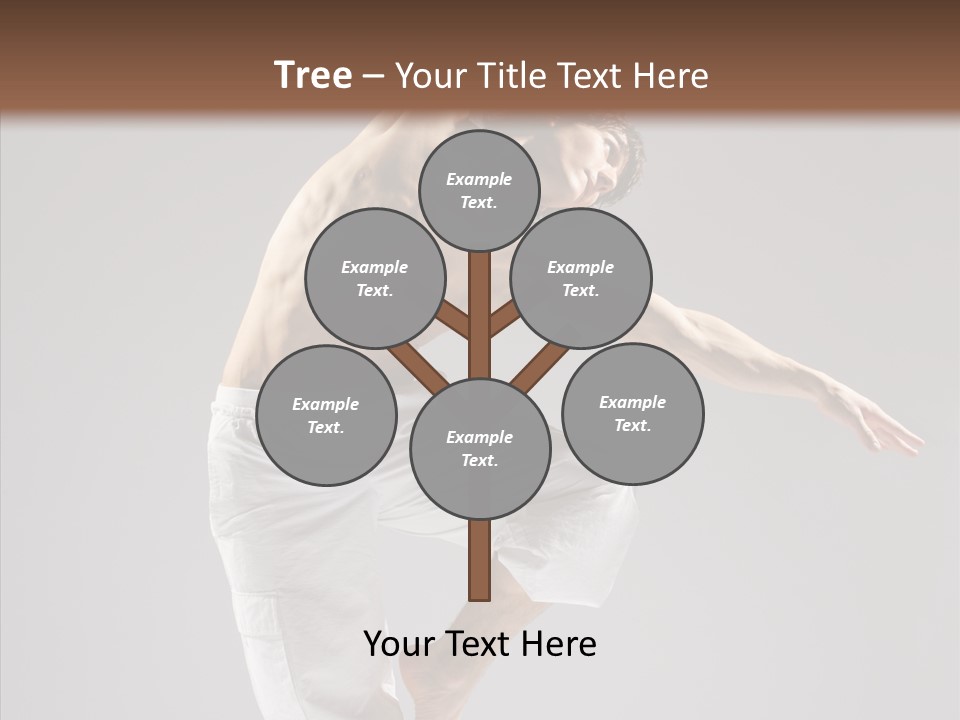 Motion Performer Gymnastic PowerPoint Template