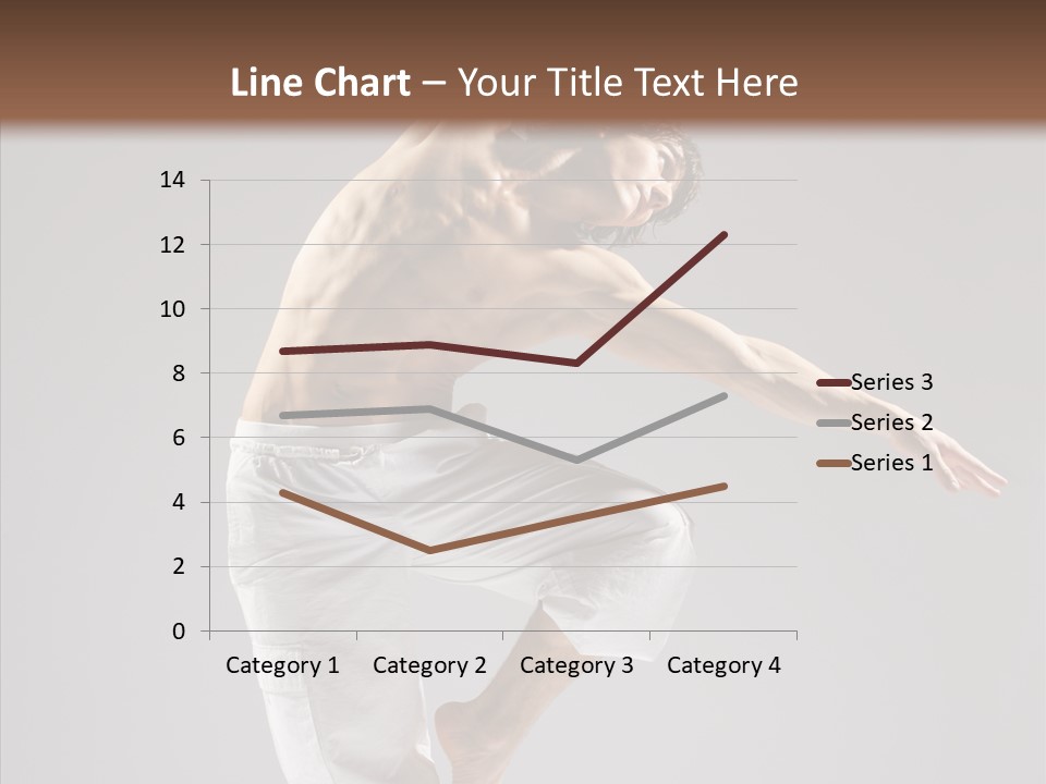 Motion Performer Gymnastic PowerPoint Template