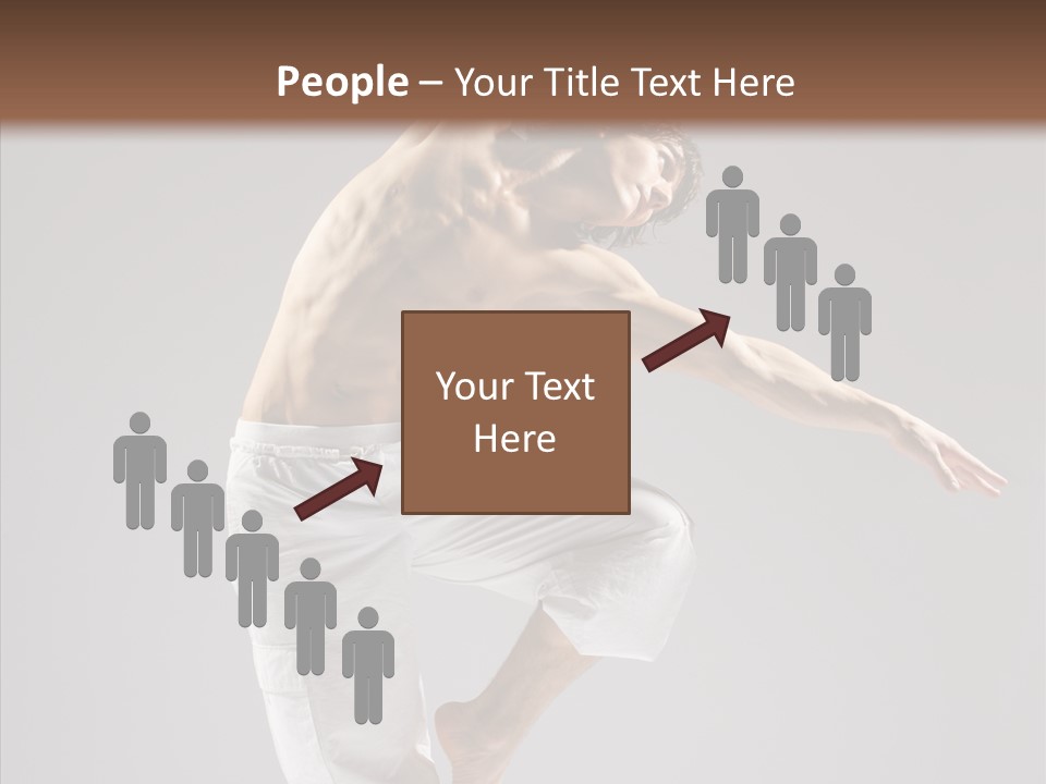 Motion Performer Gymnastic PowerPoint Template