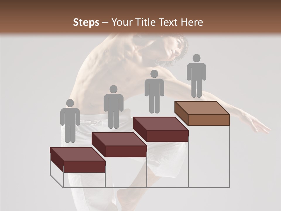 Motion Performer Gymnastic PowerPoint Template