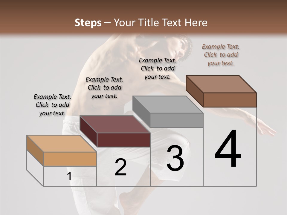 Motion Performer Gymnastic PowerPoint Template