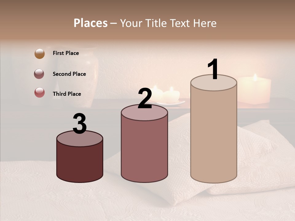 Pattern Elegance Pillows PowerPoint Template