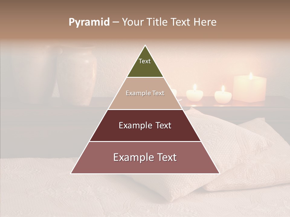 Pattern Elegance Pillows PowerPoint Template