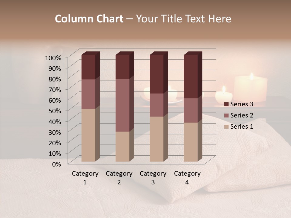 Pattern Elegance Pillows PowerPoint Template