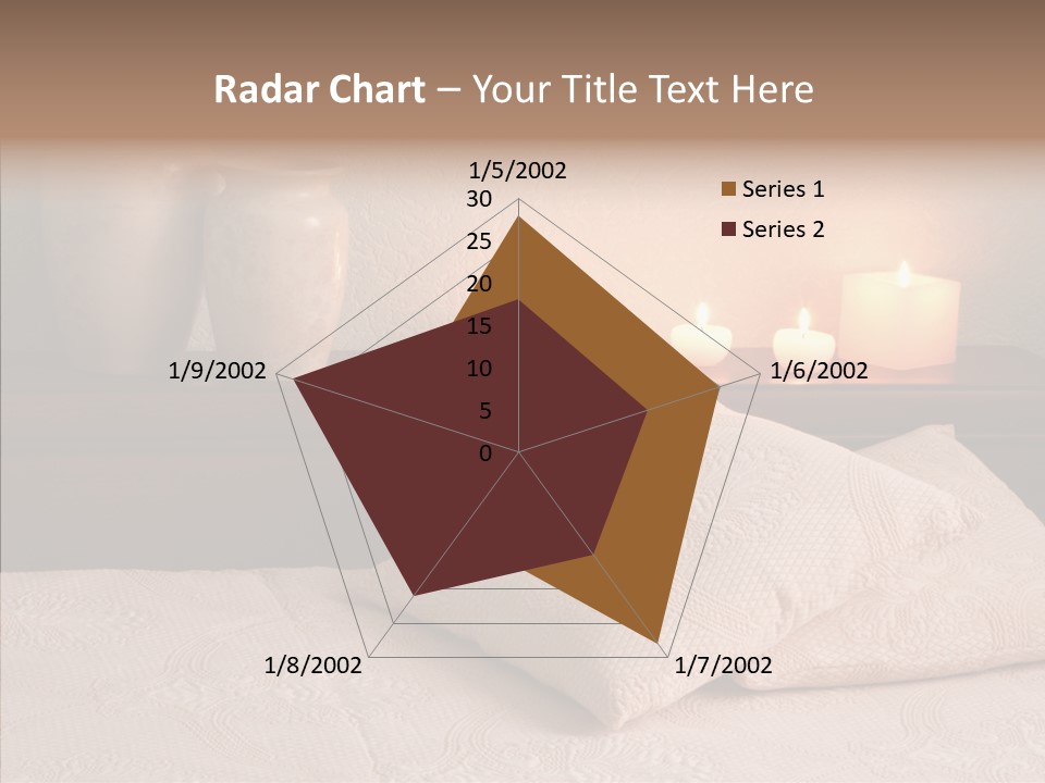 Pattern Elegance Pillows PowerPoint Template