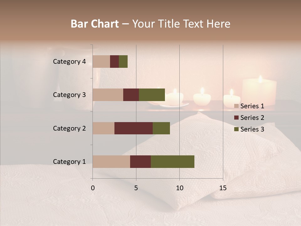 Pattern Elegance Pillows PowerPoint Template