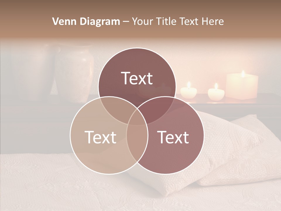 Pattern Elegance Pillows PowerPoint Template