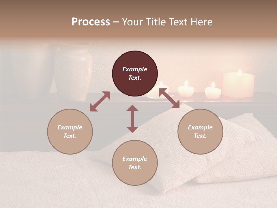 Pattern Elegance Pillows PowerPoint Template