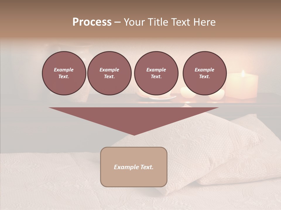 Pattern Elegance Pillows PowerPoint Template