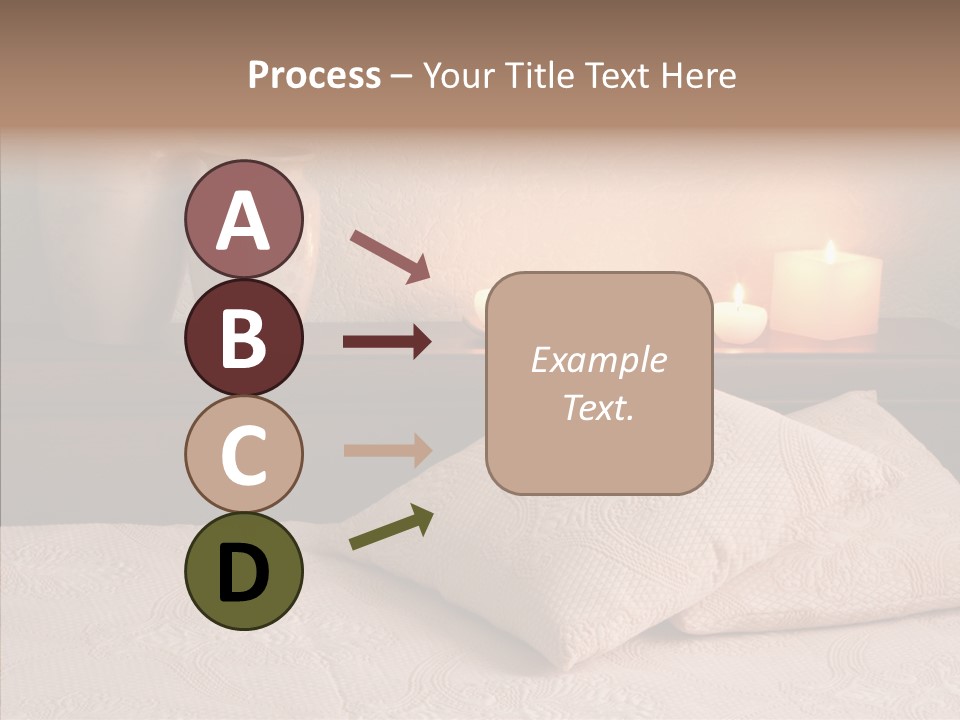 Pattern Elegance Pillows PowerPoint Template