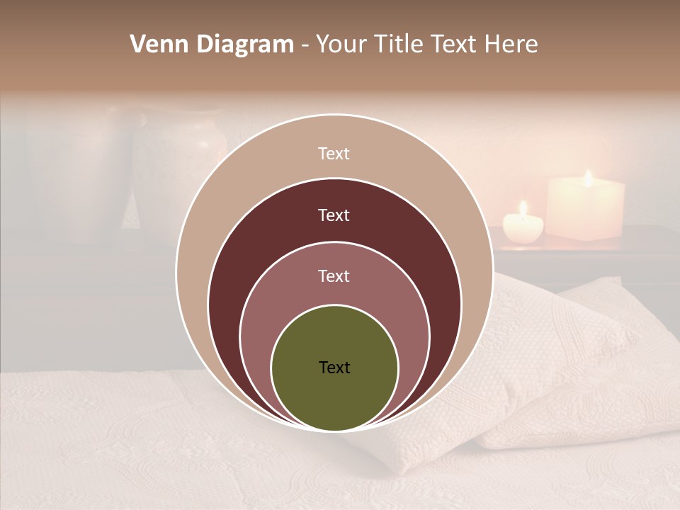 Pattern Elegance Pillows PowerPoint Template