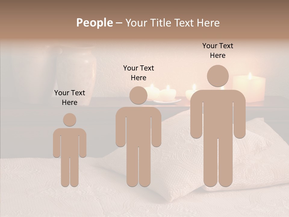 Pattern Elegance Pillows PowerPoint Template