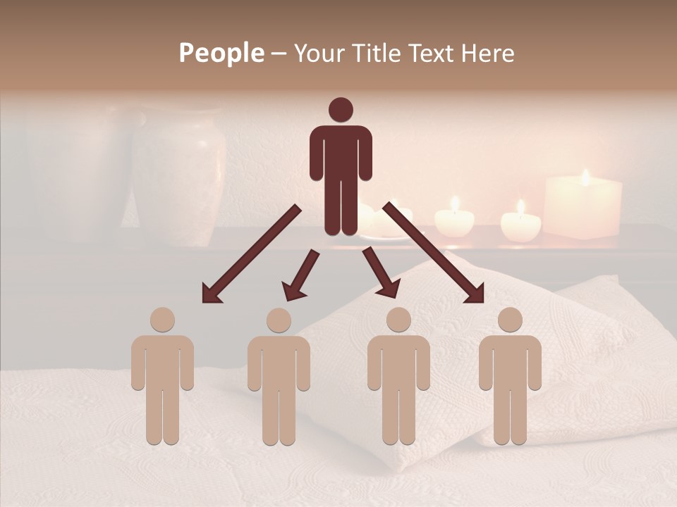 Pattern Elegance Pillows PowerPoint Template