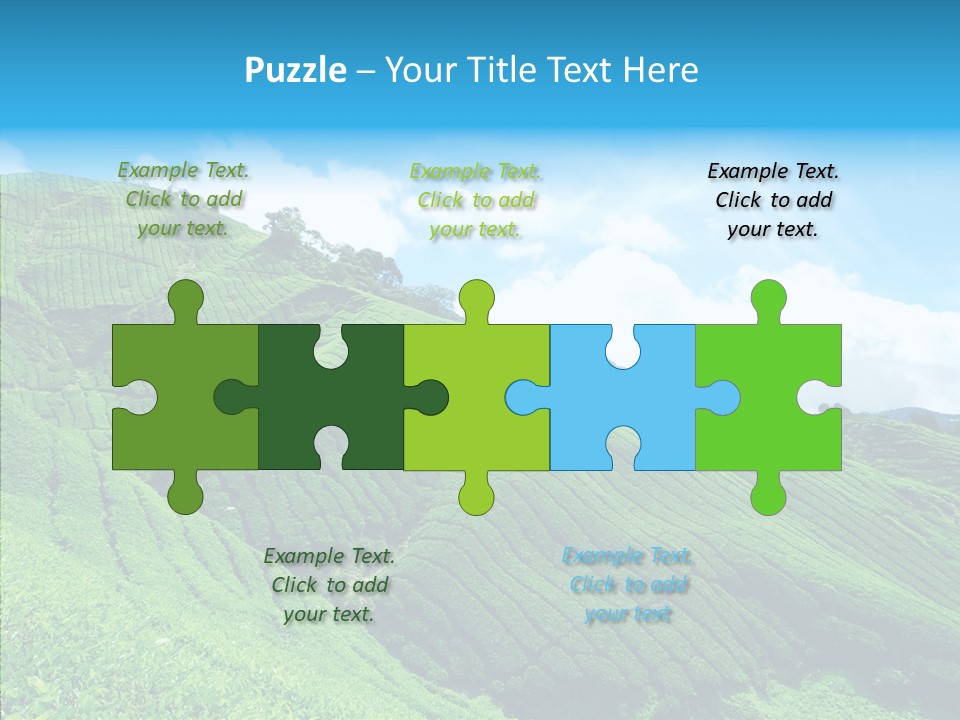 View Hill Field PowerPoint Template