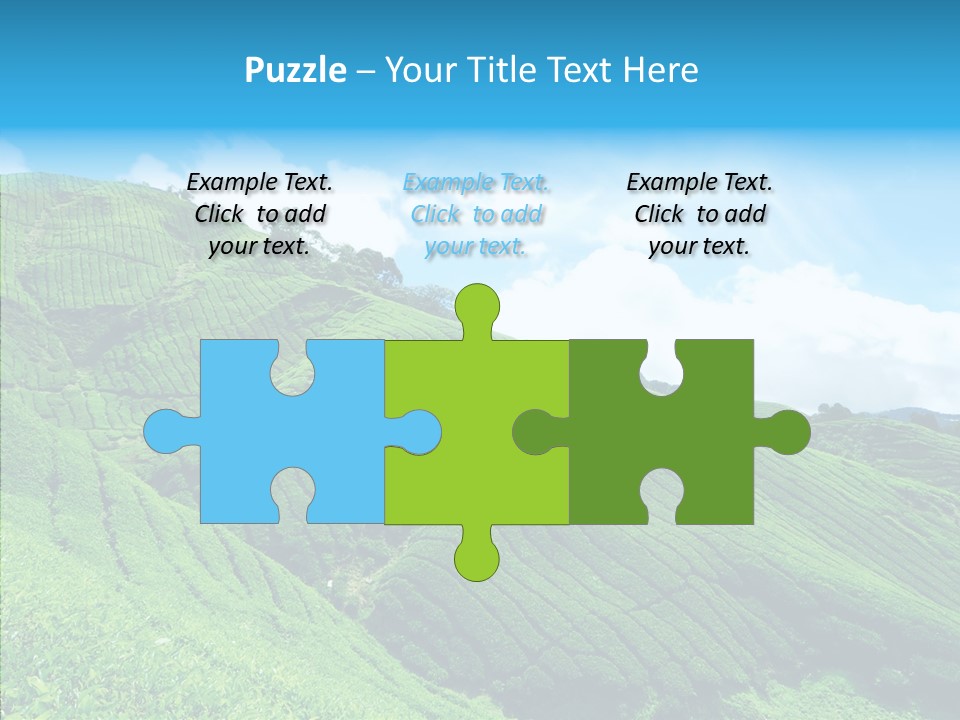 View Hill Field PowerPoint Template