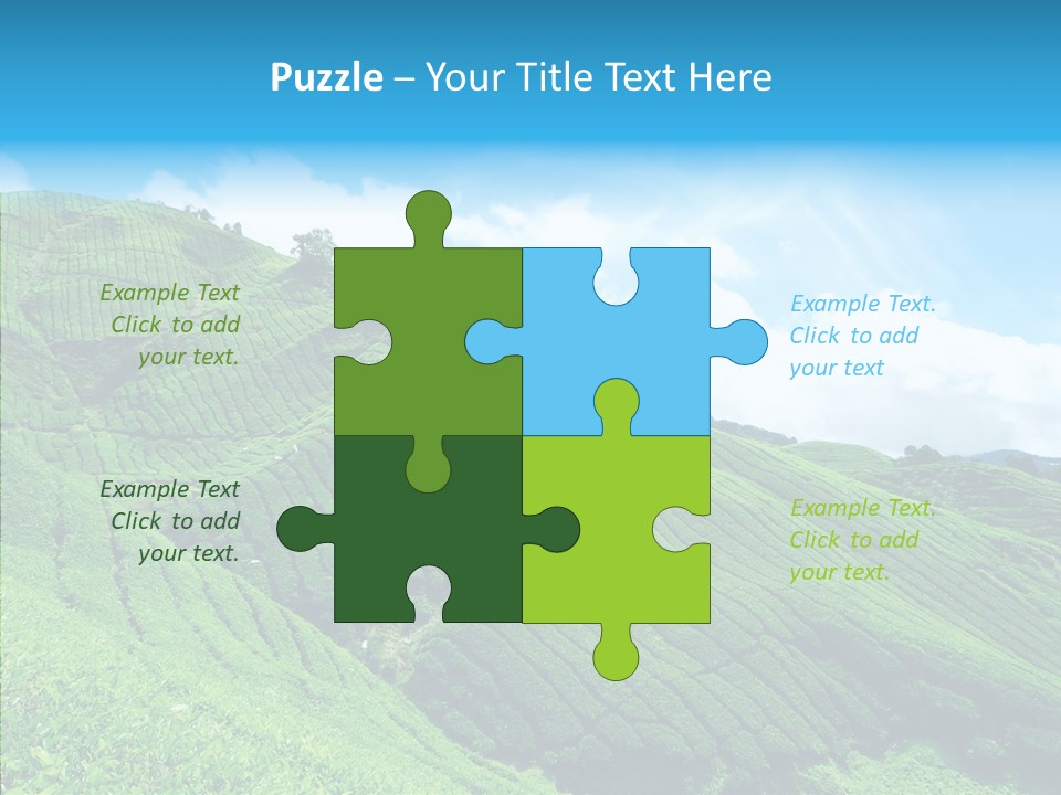 View Hill Field PowerPoint Template