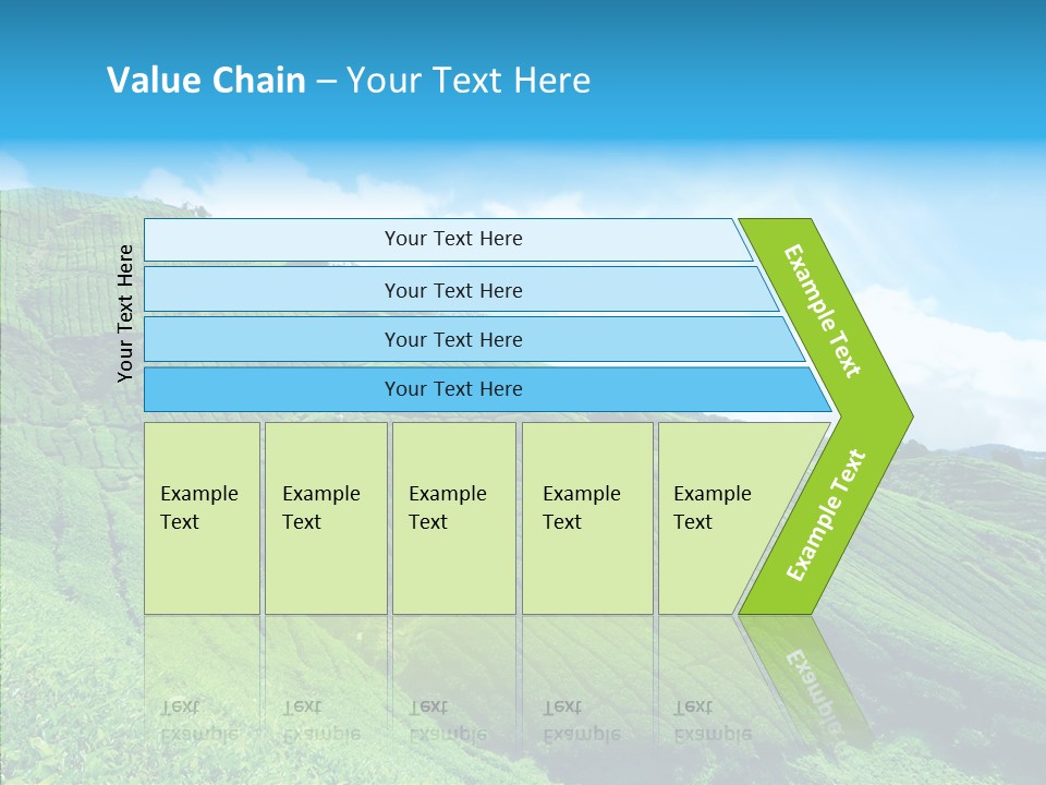 View Hill Field PowerPoint Template