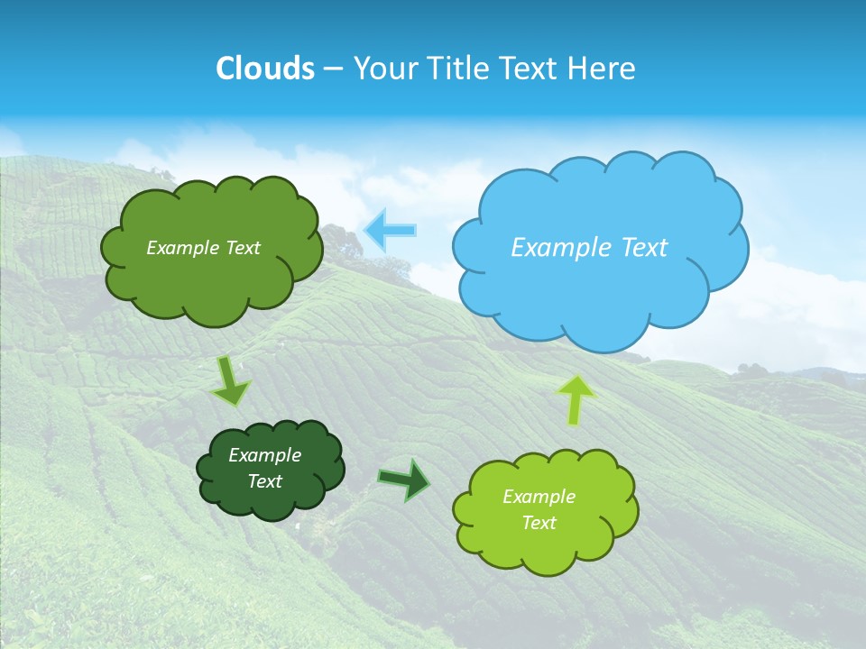 View Hill Field PowerPoint Template
